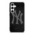 NEW YORK YANKEES METAL TEXTURE Samsung Galaxy S24 Case NEW YORK YANKEES METAL TEXTURE Samsung Galaxy S24 Case