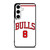 ZACH LAVINE CHICAGO BULLS WHITE Samsung Galaxy S24 Case