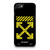 OFF WHITE LOGO YELLOW STRIPE iPhone SE 2020 Case