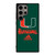 MIAMI HURRICANES GREEN LOGO Samsung Galaxy S24 Ultra Case