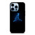 NIKE AIR JORDAN LOGO BLUE LIGHT iPhone 13 Pro Max Case
