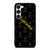 SUPREME BLACK PATTERN GOLD  Samsung Galaxy S23 Case