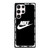 NIKE SWOOSH ROUND BLACK Samsung Galaxy S23 Ultra Case