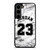 MICHAEL JORDAN 23 WHITE MARBLE Samsung Galaxy S23 Plus Case