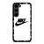 NIKE SWOOSH ROUND WHITE Samsung Galaxy S23 Plus Case