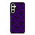THE HAUNTED MANSION PURPLE PATTERN Samsung Galaxy S24 FE Case