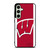 WISCONSIN BADGERS LOGO Samsung Galaxy S24 FE Case