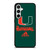 MIAMI HURRICANES GREEN LOGO Samsung Galaxy S23 FE Case
