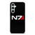 N7 MASS EFFECT METAL LOGO Samsung Galaxy S23 FE Case