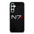 N7 MASS EFFECT PLATE EMBLEM Samsung Galaxy S23 FE Case