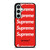 SUPREME RED OFF WHITE Samsung Galaxy S23 FE Case