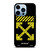 OFF WHITE LOGO YELLOW STRIPE iPhone 13 Pro Max Case