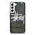 STUSSY SPOOKY FOREST LOGO Samsung Galaxy S22 Case