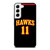 TRAE YOUNG ATLANTA HAWKS BLACK Samsung Galaxy S22 Case