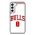 ZACH LAVINE CHICAGO BULLS WHITE Samsung Galaxy S22 Case