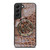MICHAEL KORS BROWN LEATHER Samsung Galaxy S22 Plus Case