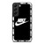 NIKE SWOOSH ROUND BLACK Samsung Galaxy S22 Plus Case