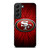 SAN FRANCISCO 49ERS SF METAL Samsung Galaxy S22 Plus Case