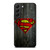 SUPERMAN WOODEN LOGO Samsung Galaxy S22 Plus Case