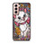 MARIE THE ARISTOCATS CAT STENED GLASS Samsung Galaxy S21 Case