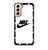 NIKE SWOOSH ROUND WHITE Samsung Galaxy S21 Case