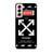 OFF WHITE BLACK SUP Samsung Galaxy S21 Case