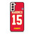 PATRICK MAHOMES KANSAS CITY CHIEFS KIT Samsung Galaxy S21 Case