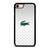 LACOSTE SILVER PATTERN iPhone 8 Case