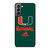 MIAMI HURRICANES GREEN LOGO Samsung Galaxy S21 Plus Case