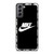 NIKE SWOOSH ROUND BLACK Samsung Galaxy S21 Plus Case