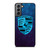 PORSCHE CAR BLUE LOGO Samsung Galaxy S21 Plus Case