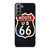 ROUTE 66 STREET US LOGO CARBON Samsung Galaxy S21 Plus Case ROUTE 66 STREET US LOGO CARBON Samsung Galaxy S21 Plus Case