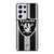 OAKLAND RAIDERS STRIPE LOGO Samsung Galaxy S21 Ultra Case