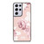 PINK VICTORIA'S SECRET FLOWER Samsung Galaxy S21 Ultra Case