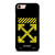 OFF WHITE LOGO YELLOW STRIPE iPhone 8 Case