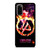 LINKIN PARK LOGO BURNING IN THE SKIES Samsung Galaxy S20 Case