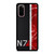 N7 ARMOUR MASS EFFECT CARBON Samsung Galaxy S20 Case
