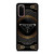PRADA MILANO BLACK GOLD Samsung Galaxy S20 Case