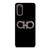 SALVATORE FERRAGAMO LOGO BLACK Samsung Galaxy S20 Case
