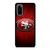 SAN FRANCISCO 49ERS SF METAL Samsung Galaxy S20 Case