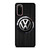 VW VOLKSWAGEN WOODEN EMBLEM Samsung Galaxy S20 Case VW VOLKSWAGEN WOODEN EMBLEM Samsung Galaxy S20 Case