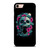 SKULL ROSE VIOLET ARTWORK iPhone 8 Case