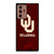 OKLAHOMA SOONERS WOODEN LOGO Samsung Galaxy Note 20 Ultra Case