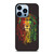 RASTA LION REGGAE BOB MARLEY iPhone 13 Pro Max Case