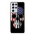 AMERICAN FLAG SKULL METAL Samsung Galaxy S21 Ultra Case
