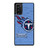 TENNESSEE TITANS LOGO FOOTBALL Samsung Galaxy Note 20 Case TENNESSEE TITANS LOGO FOOTBALL Samsung Galaxy Note 20 Case