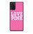 VICTORIA'S SECRET LOVE PINK LOGO Samsung Galaxy Note 20 Case VICTORIA'S SECRET LOVE PINK LOGO Samsung Galaxy Note 20 Case