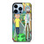 RICK AND MORTY CARTOON iPhone 13 Pro Max Case