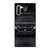 MASERATI CAR BLACK LOGO Samsung Galaxy Note 10 Case