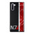 N7 ARMOUR MASS EFFECT CARBON Samsung Galaxy Note 10 Case